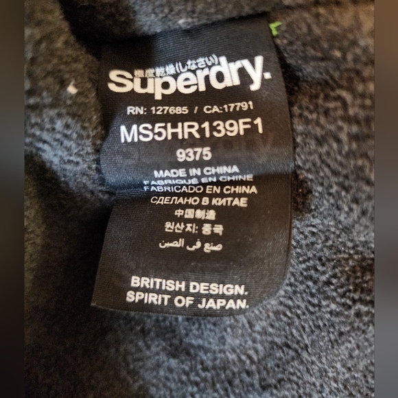 Superdry Limited Mens olive green winter coat - Picture 9 of 11